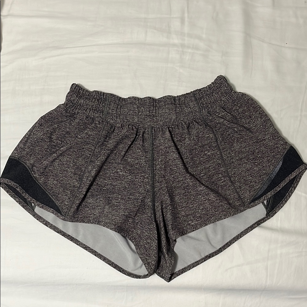 Women's Heathered Grey Lululemon Hotty Hots 4